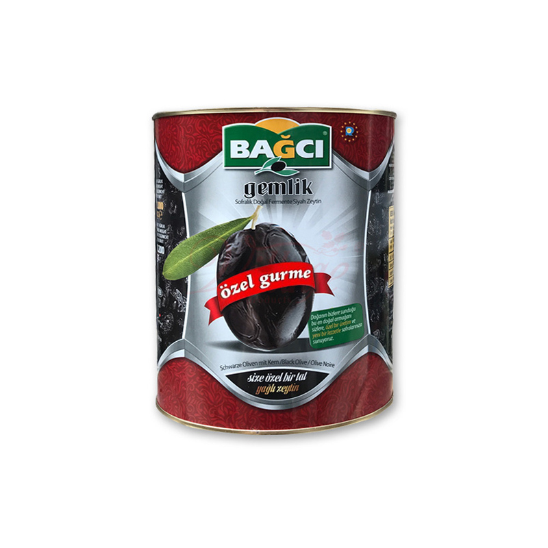 Bagci - Schwarze Oliven mit Kern - 1kg