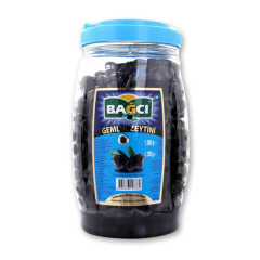 Bagci - Schwarze Oliven mit Kern aus Gemlik - 1500g