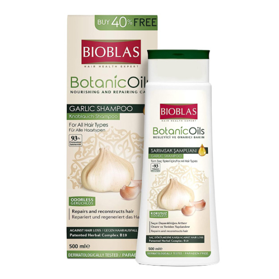 Bioblas- Knoblauch Shampoo 500ml - Geruchlos