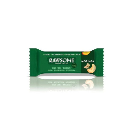 RAWSOME Moringa Frucht- & Nuss Bar-Riegel 33g