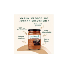 Wefood Johannisbrotmehl Glutenfrei 320g