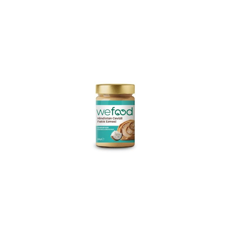 Wefood Erdnussbutter mit Kokosnuss 300 g